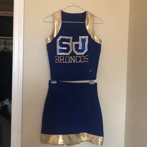 Cheerleader costume